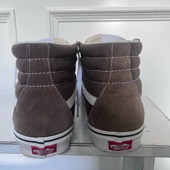 Vans brown suede high tops - Picture 3 of 4